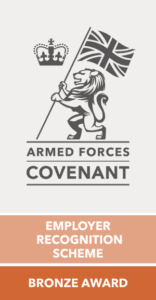 Defence Employer Recognition Scheme bronze award